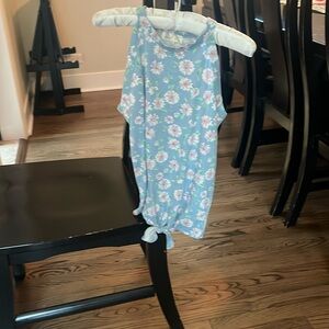 A tank top from sunset west size large in kids that’s blue with flowers